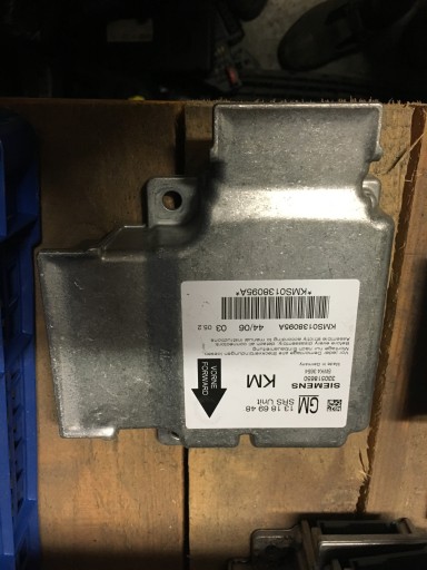 OPEL VECTRA C SENSOR PODUSZEK 13186948