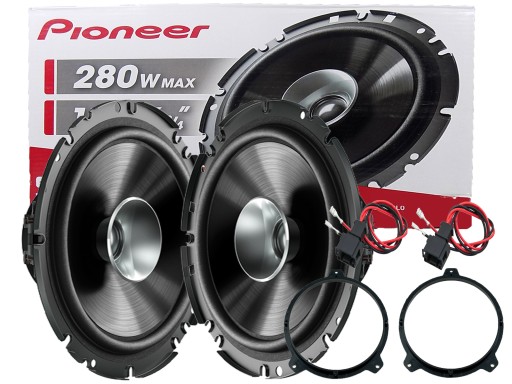 PIONEER GŁOŚNIKI BMW 3 E46 DRZWI PRZÓD DYSTANSE