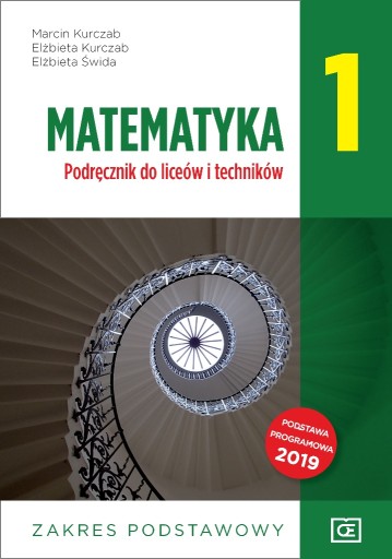 MATEMATYKA KL.1 LO PODR. PODSTAWOWY PAZDRO 2019