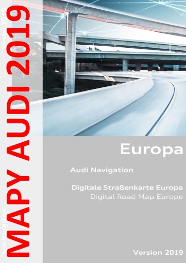 MAPA 2019 AUDI MMI 2G A4 A5 A6 A8 Q7 - NAJNOWSZA!