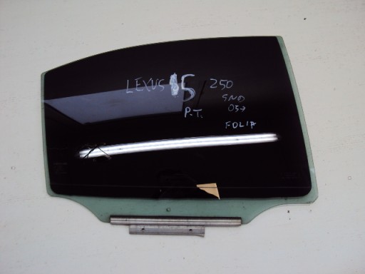 SZYBA PRAWY TYŁ LEXUS IS 250 SEDAN 2005-