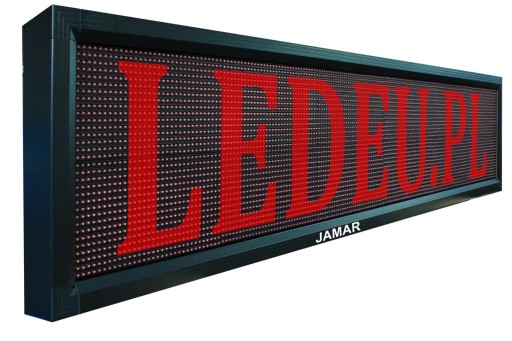 Tablica Led Baner Reklama Wyświetlacz HD 201X41 cm