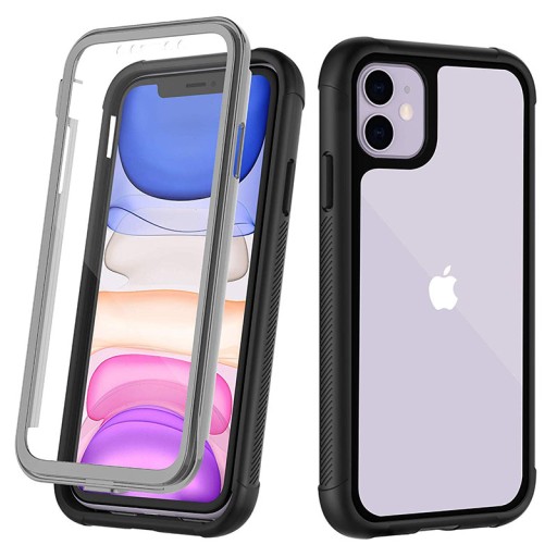 ETUI PANCERNE PRZÓD I TYŁ ARMOR 360° DO IPHONE 11
