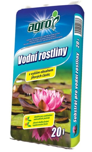 PODŁOŻE ZIEMIA DO ROŚLIN WODNYCH 20L AGRO