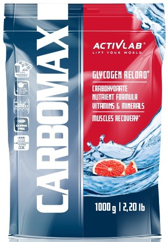 ACTIVLAB CARBOMAX 1000g WĘGLOWODANY CARBO WĘGLE