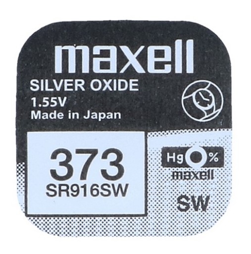 Bateria srebrowa Maxell 373 / SR916SW / SR68 x1szt