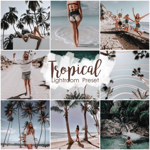Lightroom Preset, Presety Instagram - Tropical