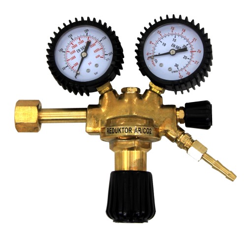 Reduktor butlowy Argon/CO2 dwutlenek 2 zegary