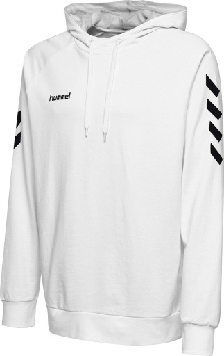 HUMMEL BLUZA GO COTTON HOODIE BIAŁA ROZM. XL