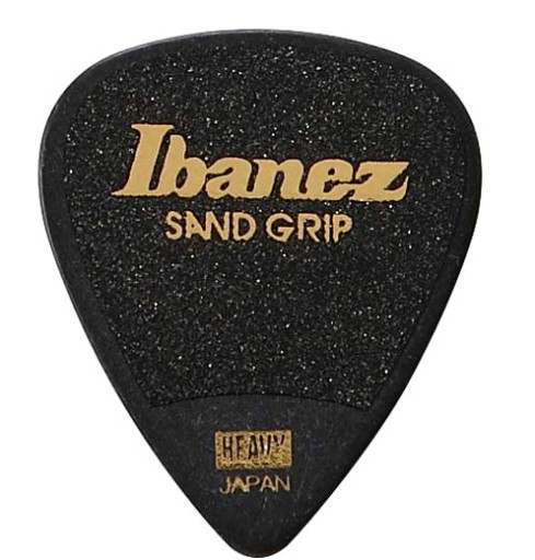 Ibanez SAND GRIP czarna kostka heavy 1mm standard