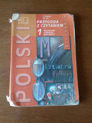 Przygoda z czytaniem gimnazjum polski do klasy 1
