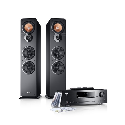 Kolumny głośnikowe Teufel ULTIMA 40 Kombo, odtwarzacz CD,para,stereo,czarne