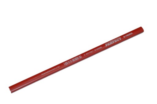 OŁÓWEK STOLARSKI CIESIELSKI HB 30cm CZERWONY DŁUGI
