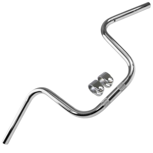 KIEROWNICA ROMET MOTORYNKA PONY M2 CHROM + OBEJMY