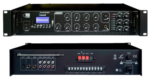 RH Sound ST-2060BC wzmacniacz 100V 6 stref 60W BT
