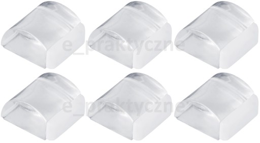 Odbojnik, odbój, stoper transparenty SET 6 szt.