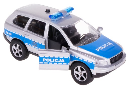 POLICJA RADIOWÓZ METAL ŚWIATŁO DŹWIĘK 30s