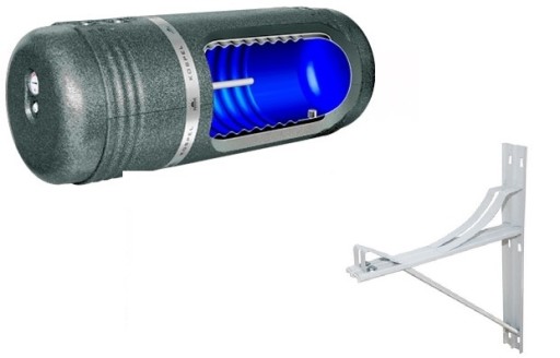 BOJLER KOSPEL WP 140 DWUPŁASZCZOWY + UCHWYTY