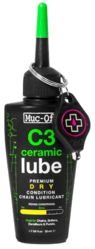 Smar do łańcucha Muc-Off C3 Dry Ceramic Lube 120ml