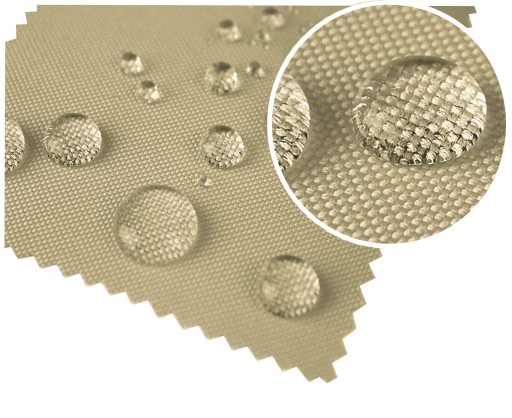 MATERIAŁ WODOODPORNY NA ZEWNĄTRZ TEFLON- CAPUCCINO