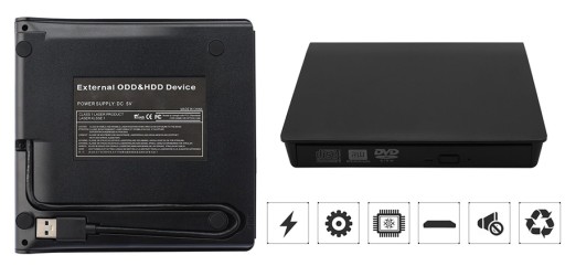 NAGRYWARKA ZEWNĘTRZNA DVD CD USB 3.0 NAPĘD