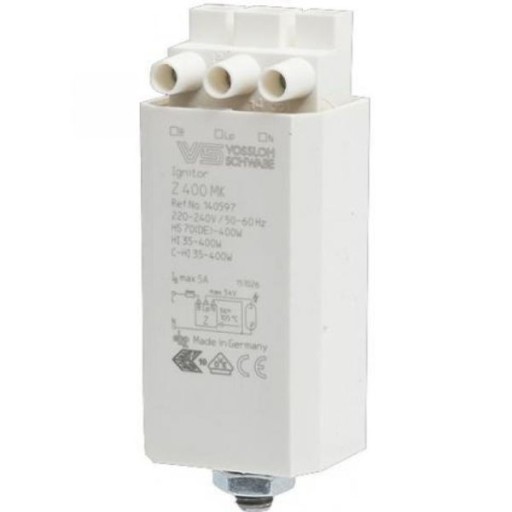 UKŁAD zapłonowy do lamp zapłonnik Z400MK 140597