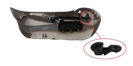 SPINKA KLIPS REGULACJI SIEDZENIA RENAULT MEGANE II