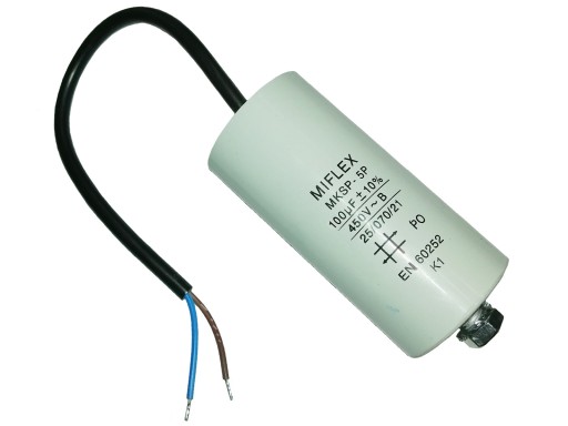 Kondensator 100uF +/- 10% MIFLEX MKSP-5P Silnikowy