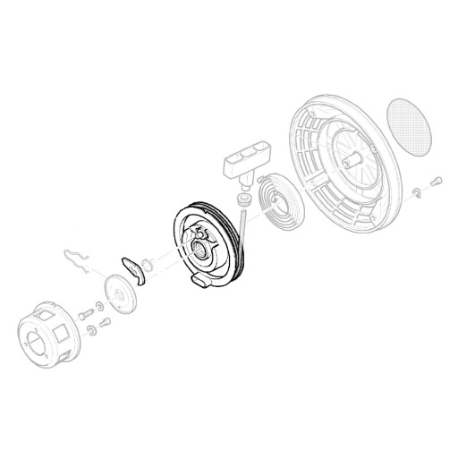 HATZ 01548800 Koło startera 1B20 1B30 1B40
