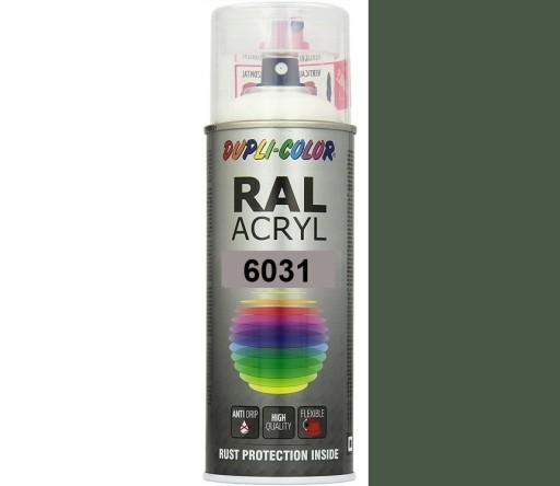 MOTIP RAL ACRYL 6031 MAT DUPLI-COLOR FARBA AKRYL SPRAY 400 ML