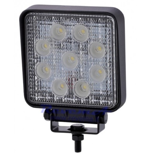 LAMPA 9 LED HALOGEN ROBOCZY 27 W 12-24V DIODOWA KW