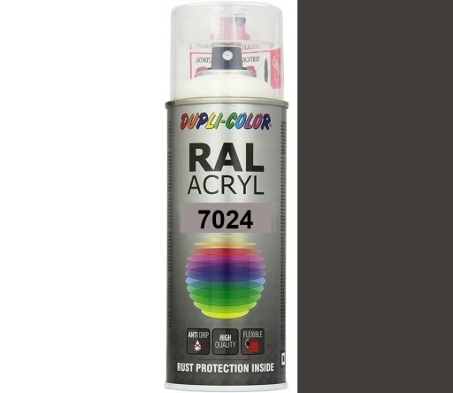 MOTIP RAL ACRYL 7024 POŁYSK DUPLI-COLOR FARBA AKRYL SPRAY 400 ML