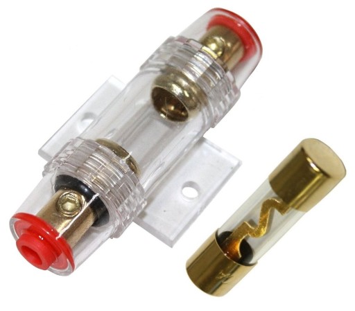 OPRAWA + BEZPIECZNIK 50A DO WZMACNIACZA CAR AUDIO