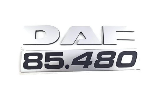 ZNACZEK NAPIS DAF 85 480 85.480 ORYGINAŁ