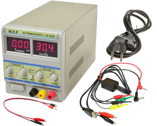 Zasilacz WEP PS305D 30V 5A Laboratoryjny Serwisowy