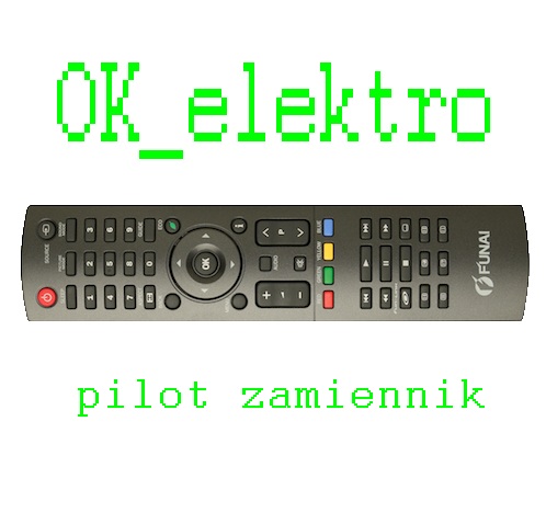 Pilot do TV Funai Funaj LED24-H9001M LED24-H9223M