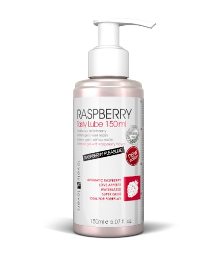LL RASPBERRY Tasty Lube 150ml - ORGAZMOWY MALINOWY