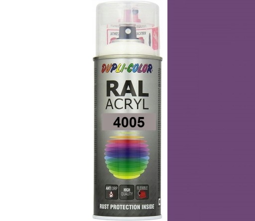 MOTIP RAL ACRYL 4005 POŁYSK DUPLI-COLOR FARBA AKRYL SPRAY 400 ML