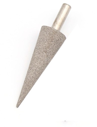 Frez diamentowy stożkowy 40mm 25mm 8mm chwyt 6mm