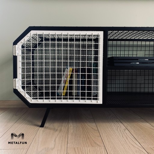 Szafka RTV - Metalfun Komoda regał DESIGN