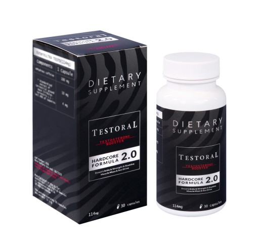 TESTORAL- TESTOSTERON PRAWDZIWY LEGAL ANABOLIK
