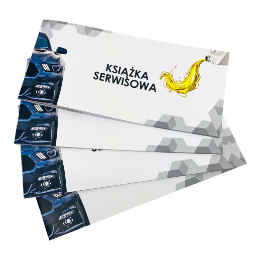 KSIĄŻKA SERWISOWA PRZEGLĄDÓW NAPRAW 50 SZT.