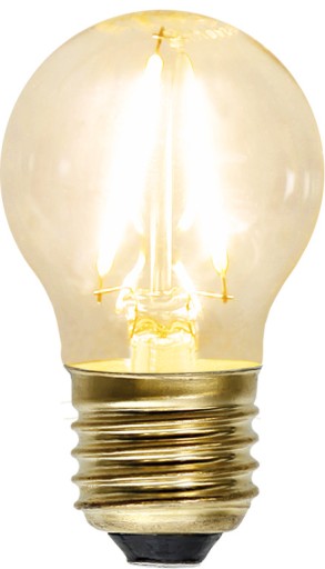 Żarówka LED E27 G45 1,5W Filament 2100k