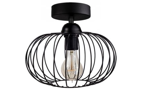 LAMPA SUFITOWA ŻYRANDOL PLAFON RETRO EDISON LED
