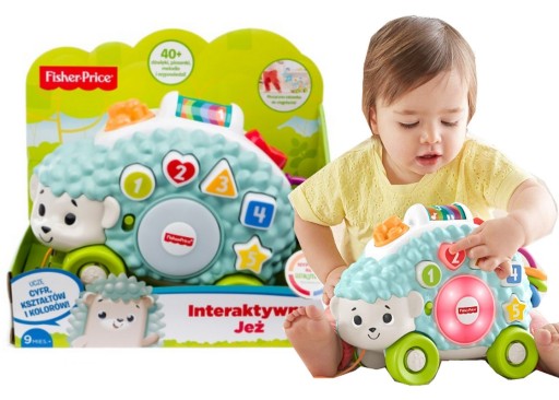 FISHER PRICE LINKIMALS interaktywna JEŻ j.pol