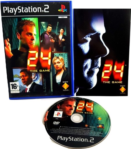 * 24 THE GAME PL * PS2 POLSKA WERSJA ! STAN BDB !