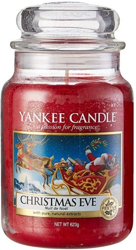 YANKEE CANDLE CHRISTMAS EVE ŚWIECA ZAPACHOWA 623g