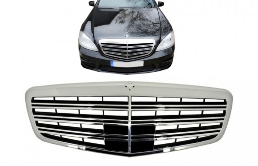 GRILL PRZEDNI MERCEDES W221 05-11 LOOK AMG