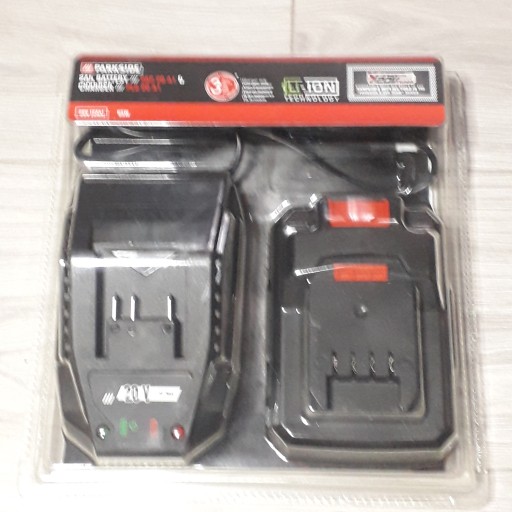NOWA BATERIA z ŁADOWARKĄ X20V TEAM PARKSIDE BLISTR