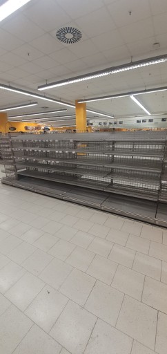REGAŁY SKLEPOWE gondola REGAł SKLEPOWY magazynowy przyścienny dwustronny